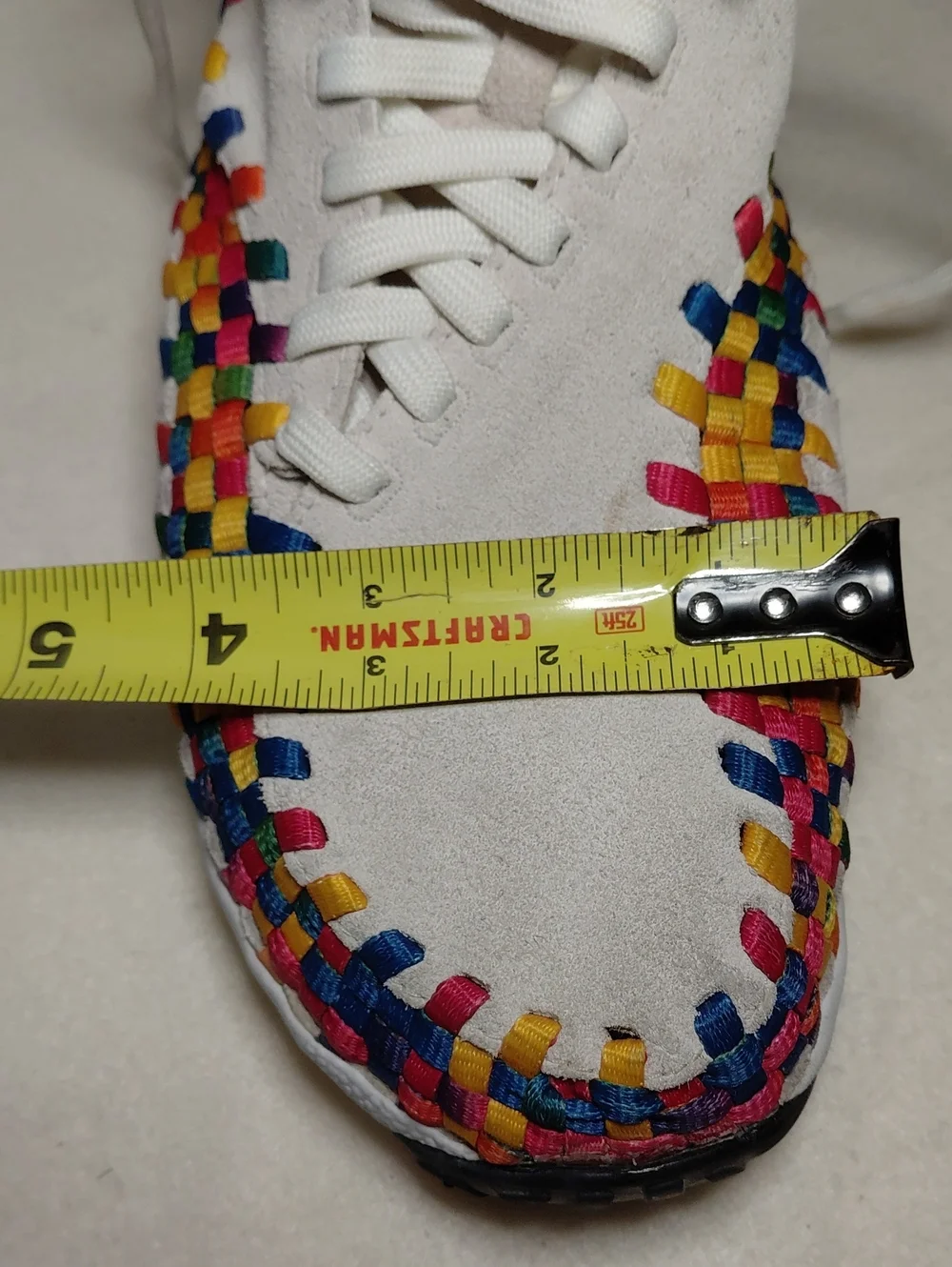 Nike Air Footscape Woven Chukka Premium Qs Rainbow 525250-11 Men's